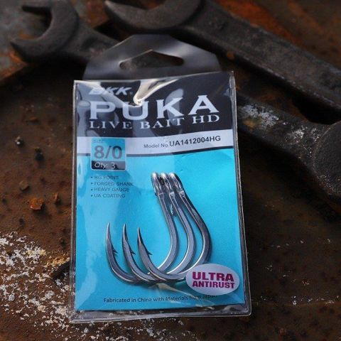 BKK Puka Livebait HD İğne 6/0 4 Pcs