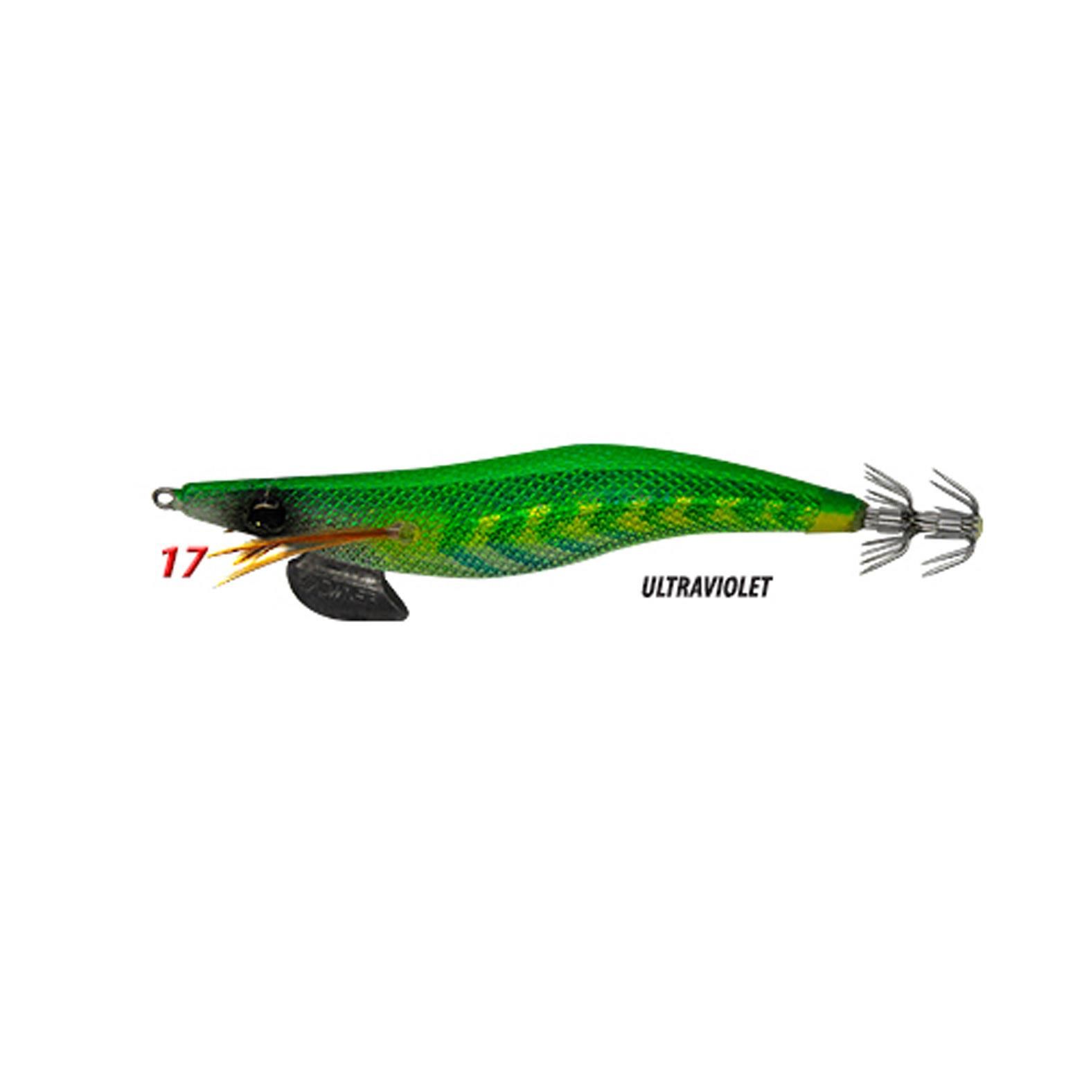Owner 51882 Draw Squid ED-3,5 - Green Trick Red