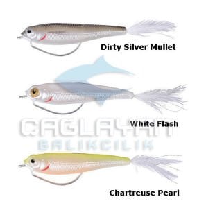 Savage gear TPE Mudd Minnow 85 11 gr F 2 Adet Suni Yem White Flash