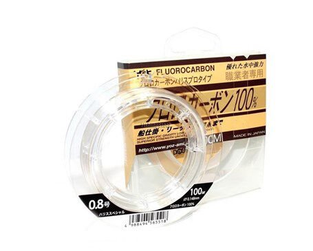 Ygk Fluorocarbon Shokugyosha 100M 0.52MM PE 10 14.25KG