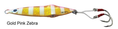 Savage gear Squısh Jig 12cm 160g Suni Yem Gold Pink Zebra