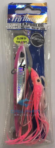 Pro Hunter K-5 Exporlor 200gr inchiku Jig Pink Lumo