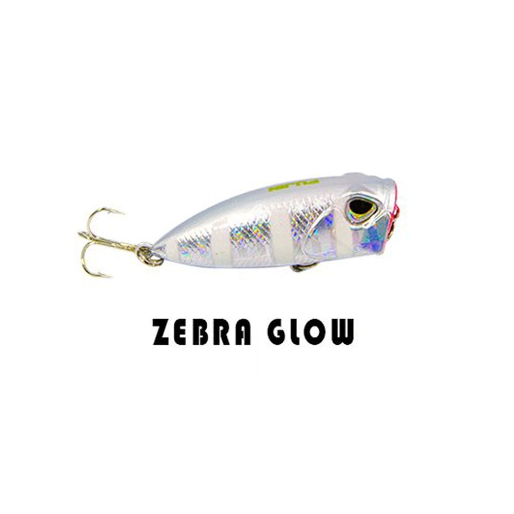 Fujin Tiny Popper Mini LRF Popper - FT06 ZEBRA GLOW