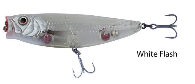 Savage gear 3D Minnow Pop Walker66 6,6cm 8g Suni Yem 03-White Flash