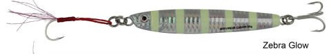 Savage gear 3D Slim Minnow 8gr 5,4 cm Jig Suni Yem Glow Zebra
