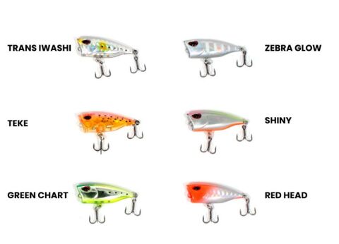 RYUJI MINI POPPER 4CM 2,8GR TRANS IWASHI