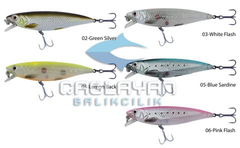 Savage gear 3D Twitch Minnow 6,6cm 5g Suni Yem 03-White Flash