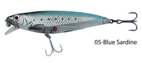 Savage gear 3D Twitch Minnow 8cm 10g Suni Yem 05-Blue Sardine