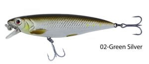 Savage gear 3D Twitch Minnow 8cm 8,5g Suni Yem 02-Green Silver