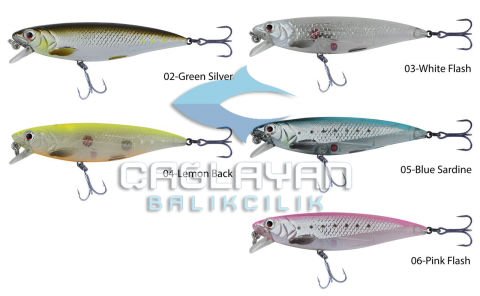 Savage gear 3D Twitch Minnow 8cm 8,5g Suni Yem 03-White Flash