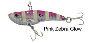 Savage gear 3D VIB Blade 3,5 cm 4gr Artificial Bait Pink Glow Zebra