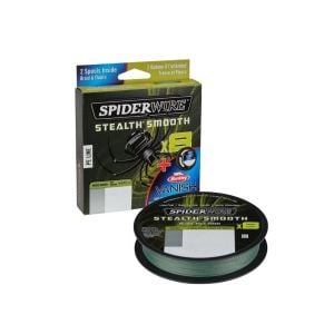 Spider Wire 8 Braid & Fluorocarbon Duo Spool System 150 & 50m Moss Green/Clear  0,11 & 0.30mm