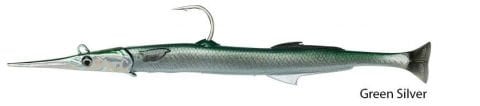 Savage gear Needlefish Pulsetail 2+1 18 cm 26g Suni Yem Green Silver