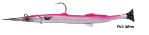 Savage gear Needlefish Pulsetail 2+1 23 cm 55g Suni Yem Pink Silver
