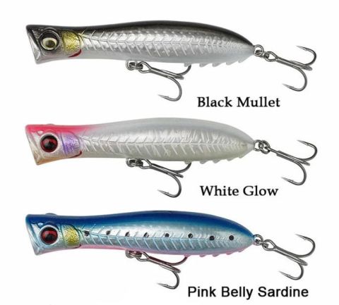 Savage Gear Gravity Popper 11cm 25gr Black Mullet