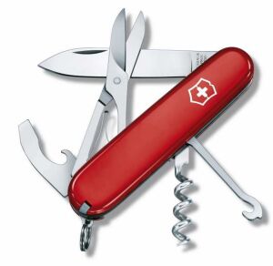 Victorinox 1.3405 Compact Pocket Knife Red
