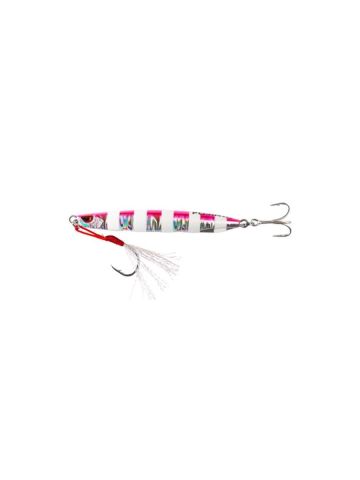 Fujin Metal Cast 30gr Shore Jig Metal Yem MT02 Pink Zebra Glow