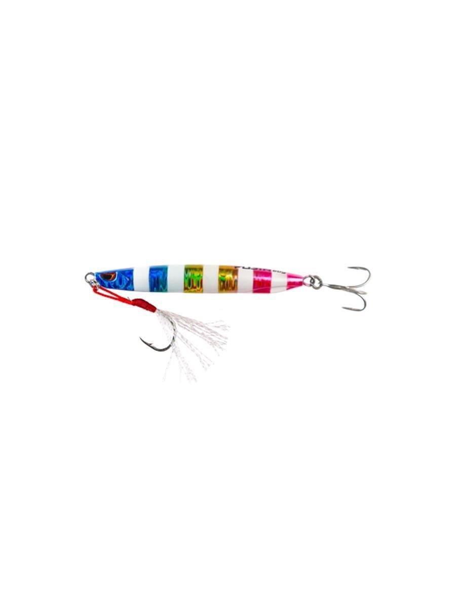 Fujin Metal Cast 60gr Shore Jig Metal Yem MT23 Jolly Zebra Glow