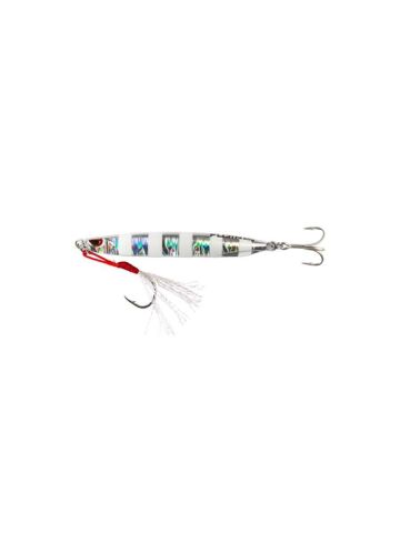 Fujin Metal Cast 60gr Shore Jig Metal Yem MT04 Zebra Glow