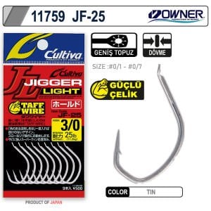 Owner 11759 Jigger Light Hold Jig İğnesi - 5/0