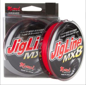 Momoi Jig Line MX8 0.23mm 300M 18KG PE2 Kırmızı (Red)