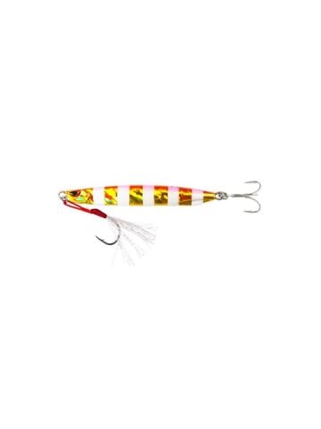 Fujin Metal Cast 60gr Shore Jig Metal Yem MT20 Gold Zebra Glow