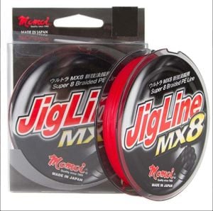 Momoi Jig Line MX8 0.26mm 300M 20KG PE2.5 Kırmızı (Red)