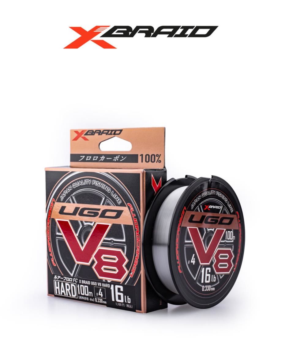 YGK X061 F-UGO V8 HARD FC 100M 5.44KG 0.285