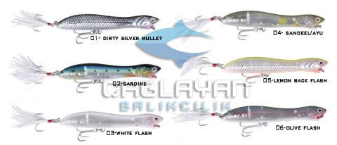 Savage gear Panıc Prey 105 V2  16 gr F Suni Yem 03-White Flash