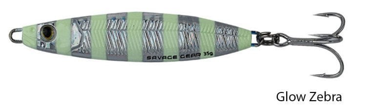 Savage gear Psycho Sprat 45g Suni Yem Glow Zebra