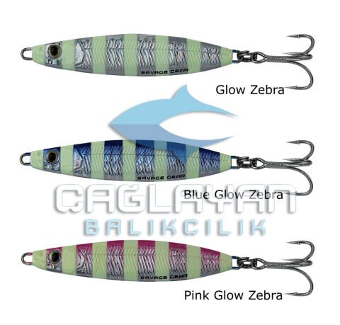 Savage gear Psycho Sprat 60g Suni Yem Glow Zebra