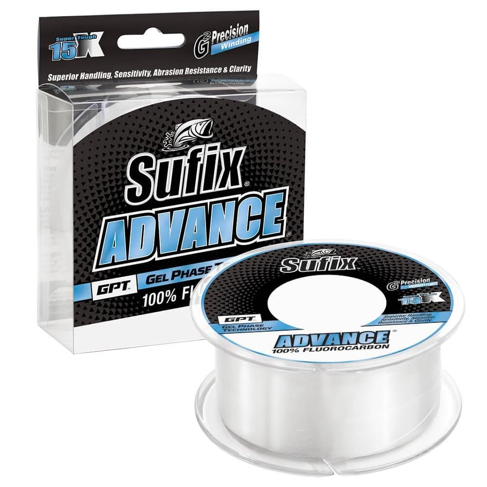 Sufix Advance Fluorocarbon Beyaz Misina 0,235mm 4,5kg 91m
