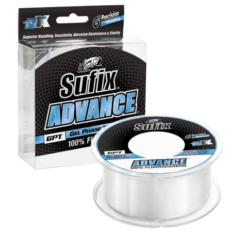 Sufix Advance Fluorocarbon Beyaz Misina 0,235mm 4,5kg 91m