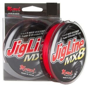 Momoi Jig Line MX8 0.18mm 300M 12KG PE1.2 Red (Kırmızı)