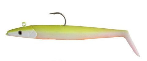 Savage gear Sandeel 18 cm 100 gr 2+1 Adet Suni Yem Lemon Back