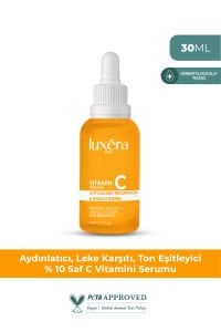 Aydınlatıcı Ve Cilt Tonu Eşitleyici C Vitamini Cilt Yüz Serumu 30 Ml