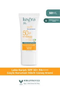 Leke Karşıtı SPF 50+ PA++++ Ultra Hafif Güçlü Korumalı Hibrit Yüz Güneş Kremi 50 ml