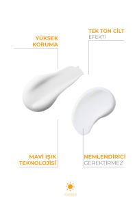 Leke Karşıtı SPF 50+ PA++++ Ultra Hafif Güçlü Korumalı Hibrit Yüz Güneş Kremi 50 ml