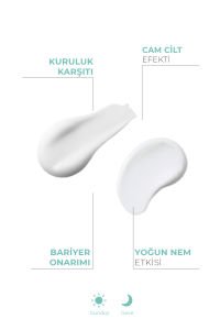 Yoğun Nemlendirici, Ton Eşitleyici, Yatıştırıcı, Onarıcı Su Bazlı Günlük Krem 50 ML