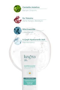 Yoğun Nemlendirici, Ton Eşitleyici, Yatıştırıcı, Onarıcı Su Bazlı Günlük Krem 50 ML