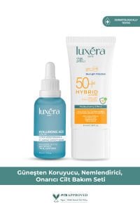 Güneşten Koruyucu, Nemlendirici, Onarıcı Cilt Bakım Seti