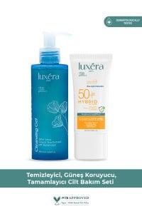 Temizleyici, Güneş Koruyucu, Tamamlayıcı Cilt Bakım Seti