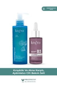 Kırışıklık Ve Akne Karşıtı, Cilt Bariyeri Onarıcı, Arındırıcı, Aydınlatıcı Seti