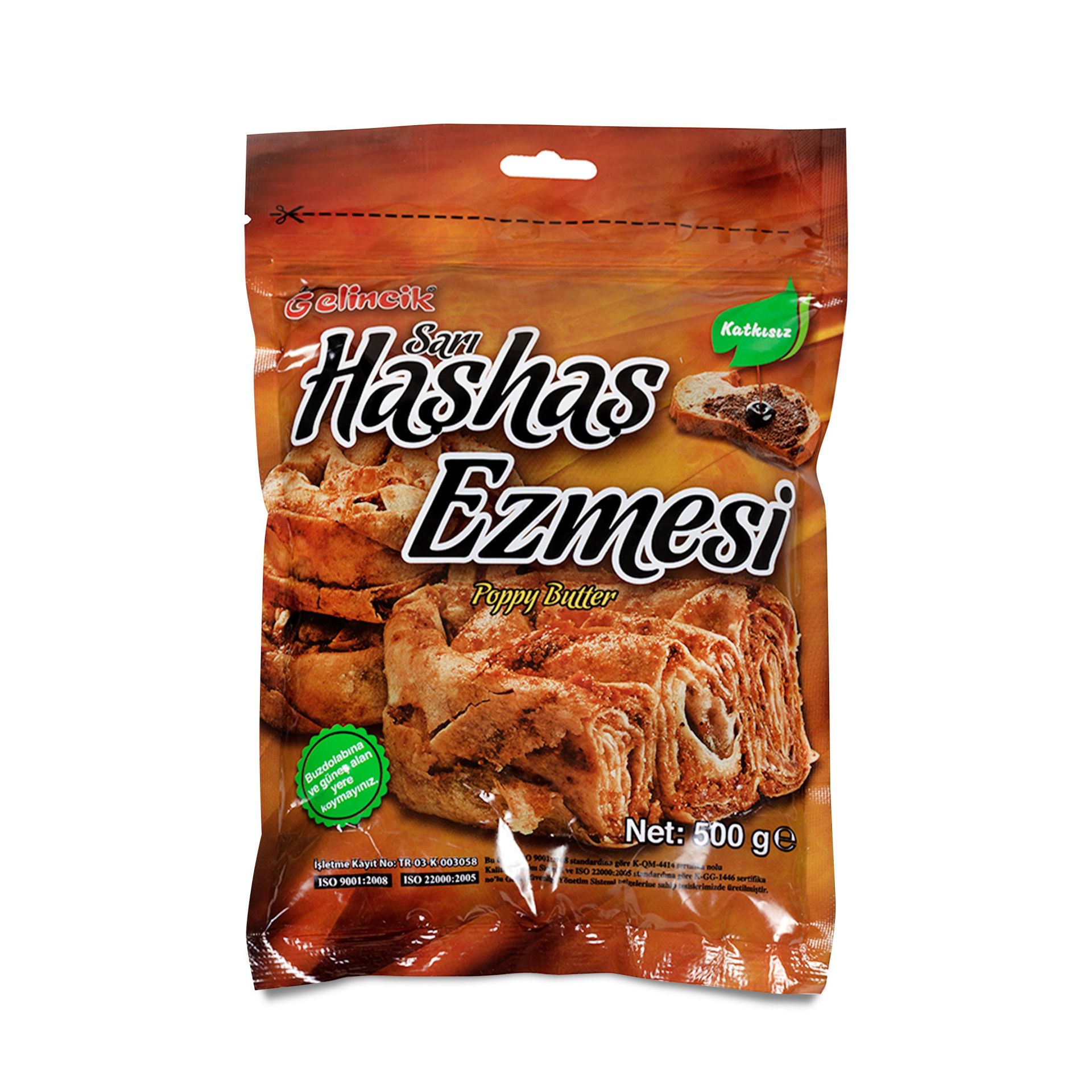 Gelincik Sarı Haşhaş Ezmesi 500 gr