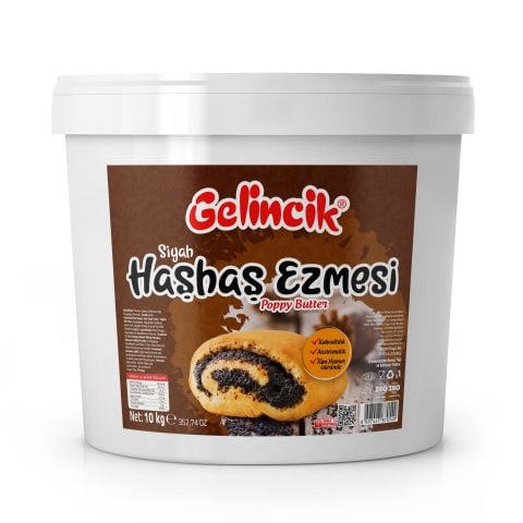 Gelincik Siyah Haşhaş Ezmesi 10 kg