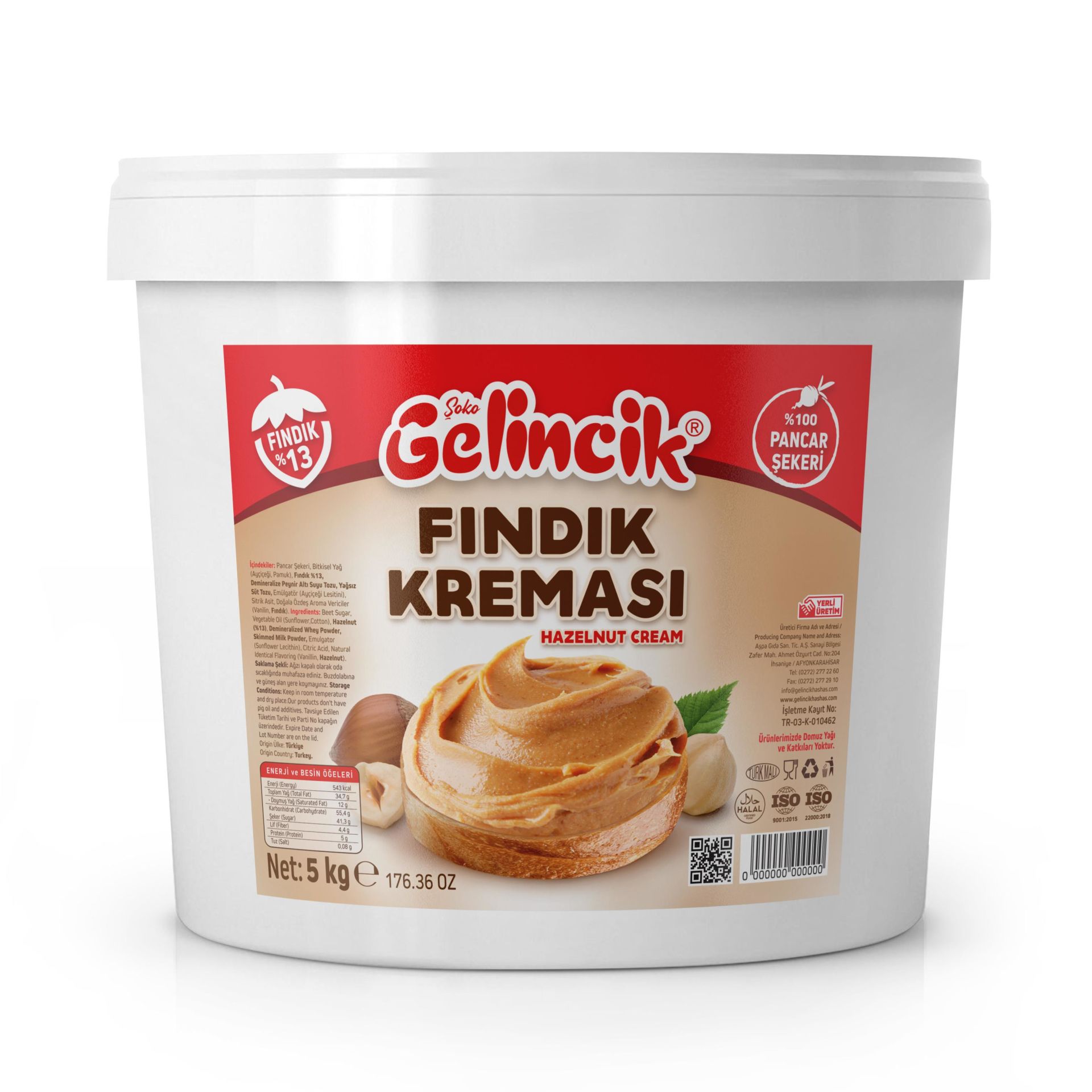 Gelincik Fındık Kreması 5 kg