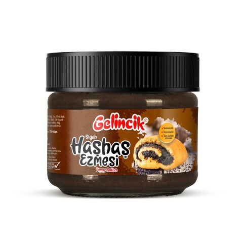 Gelincik 300 Gr Siyah Haşhaş Ezmesi