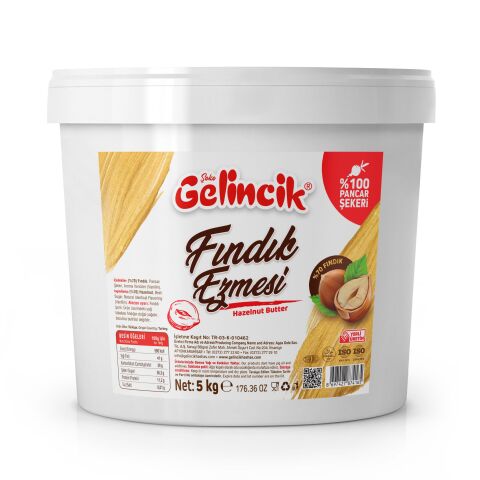 Gelincik 5 Kg Fındık Ezmesi