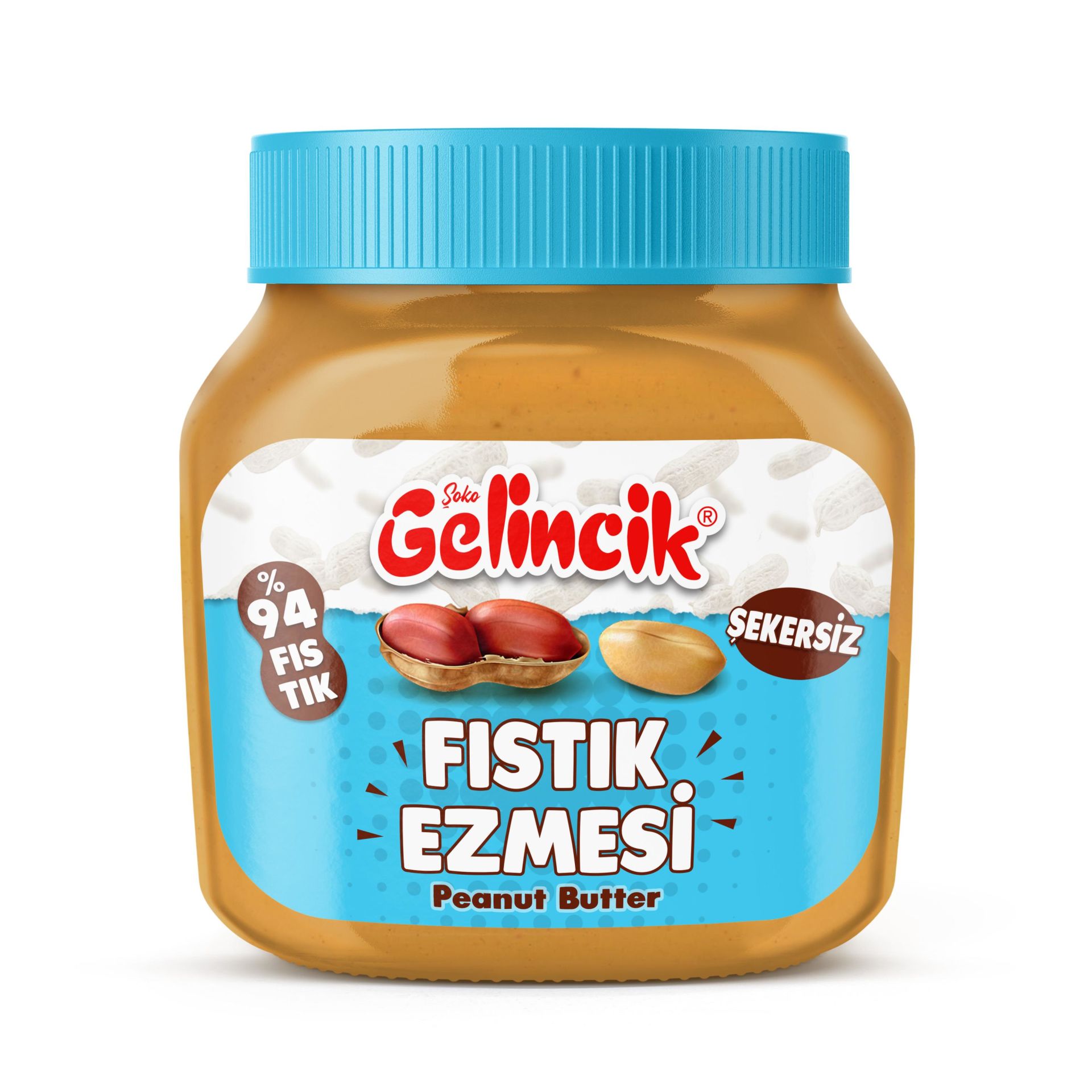 Şekersiz Yer Fıstığı Ezmesi (400 gr) Fıstıkkıran