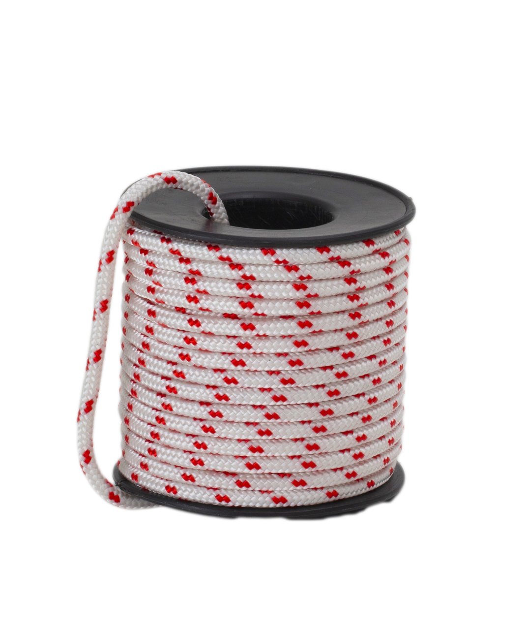 3mm Ball rope red white